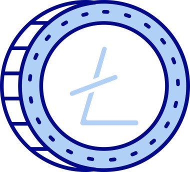 pusula simgesi, vektör illüstrasyonu