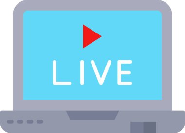 canlı simge, vektör illüstrasyonu