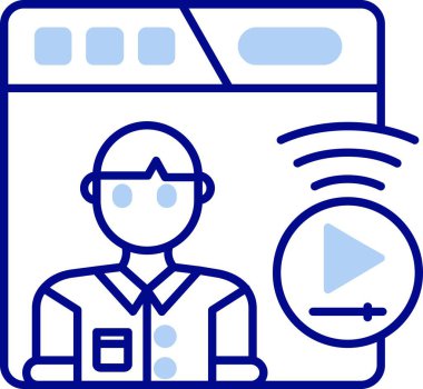 laptop ve kulaklık ile adam