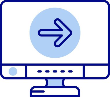 Web simgesi, internet güvenliğinin vektör illüstrasyonu