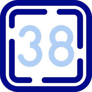 Takvim simgesi, vektör illüstrasyonu basit tasarım