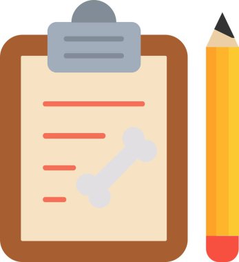 İş bürosu masa simgesi düz stil