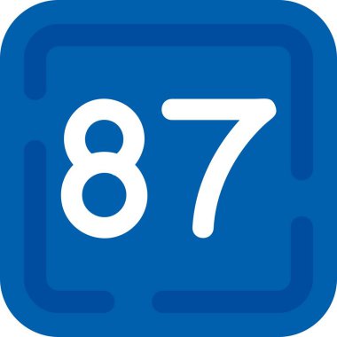 Mavi takvim simgesinin gösterimi