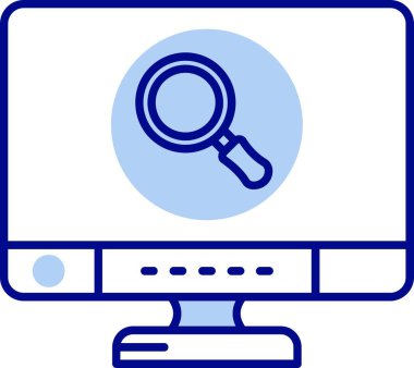 İnternet web simgesi basit vektörü.