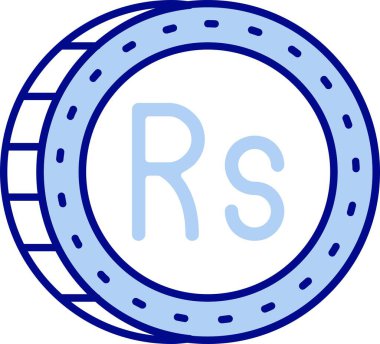 Bozuk para. Web simgesi basit illüstrasyon