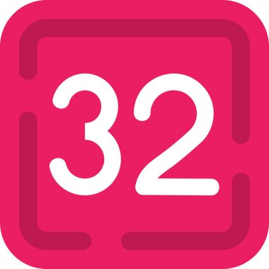 3 Numaralı bir simgenin vektör illüstrasyonu