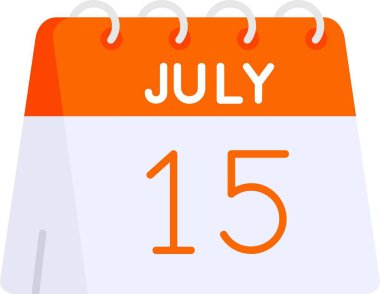 18 Temmuz ikonu, vektör düzlüğü