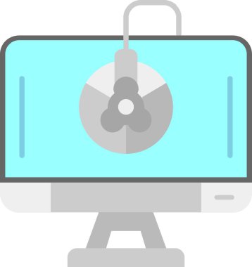 İnternetten alışveriş. Web simgesi