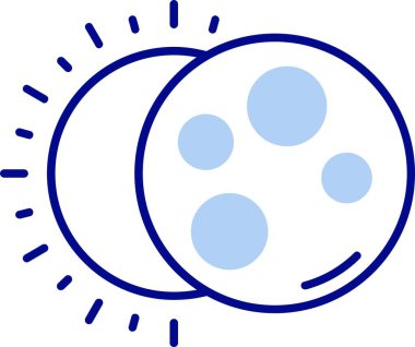 Güneş simgesi tasarım vektörü