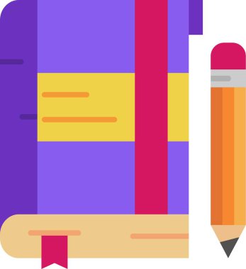 kalem simgesi vektör illüstrasyonu