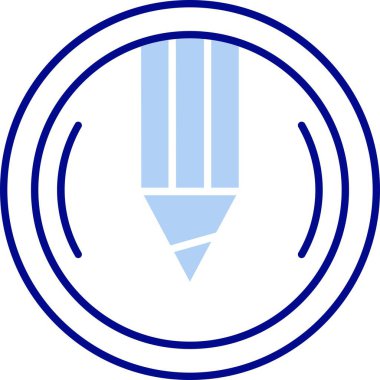 Bir pusulanın vektör illüstrasyonu