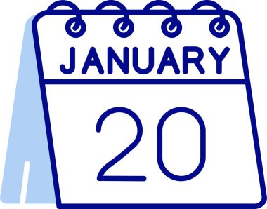 Takvim simgesi tasarımı, vektör illüstrasyonu