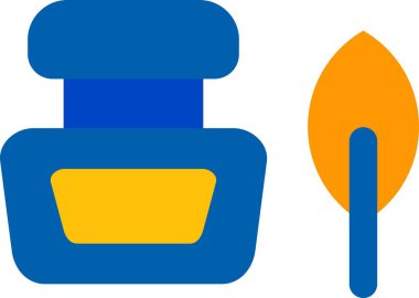 Bir süt şişesinin vektör illüstrasyonu