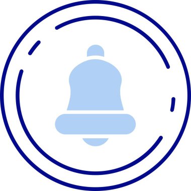 Zil. Web simgesi basit illüstrasyon