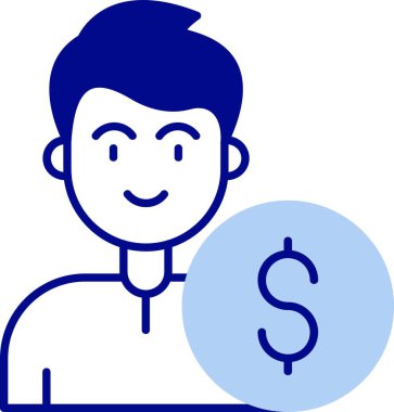 para simgesi, vektör illüstrasyonu