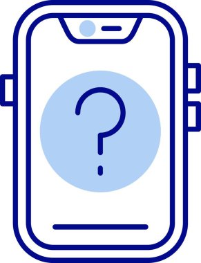 cep telefonu ikonu vektör illüstrasyonu