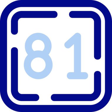 8 numaralı simge işareti tasarımı