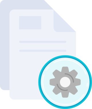 Dosya. Web simgesi basit tasarım