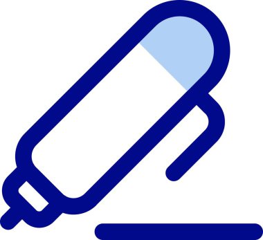 Beyaz arkaplanda izole edilmiş hap simgesi ve vektör illüstrasyonu