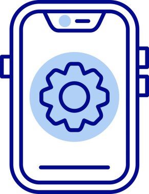 Vektör Mobil simge illüstrasyonu