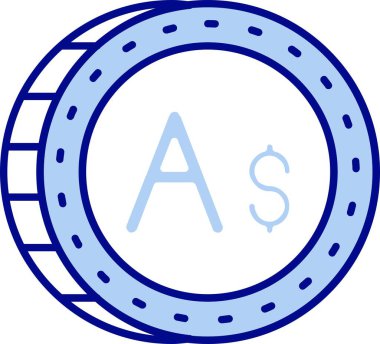 Dolar simgesi vektör illüstrasyonu