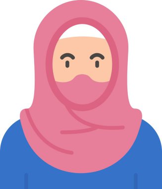 Arap kadın Müslüman ikonu