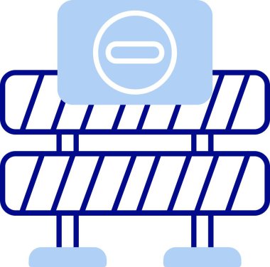 Bir tren simgesinin vektör illüstrasyonu