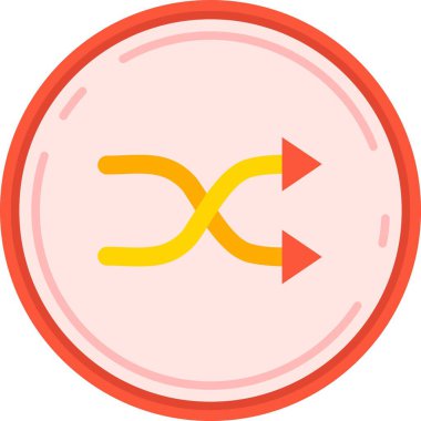 Modern bir simgenin vektör illüstrasyonu