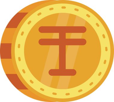 para birimi simgesi vektör çizim