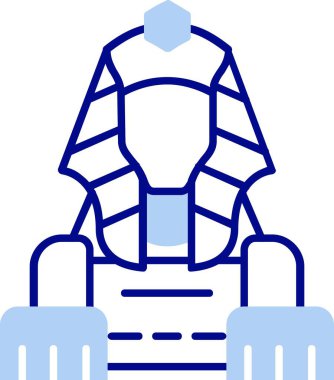 Takım elbiseli bir kadının vektör çizimi