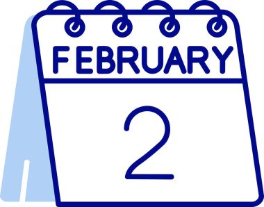 Takvim simgesi tasarımı, vektör illüstrasyonu