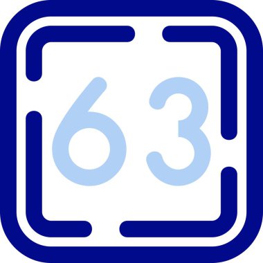 Sekiz simge işareti vektör illüstrasyonu