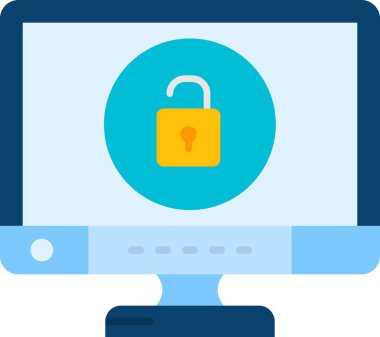 bilgisayar simgesi vektör illüstrasyonu