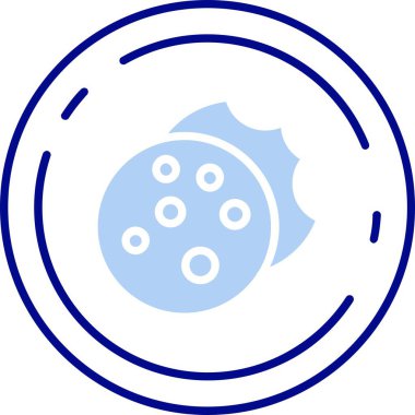 bir virüs vektör çizim