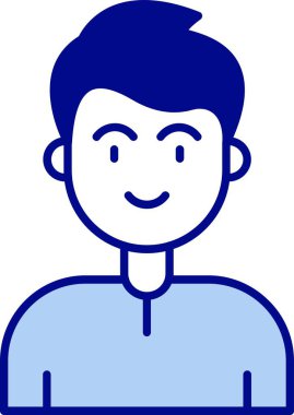 Tişörtü ve saç stili olan çocuk.