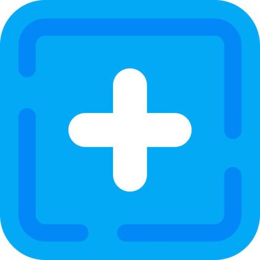 tıbbi haç simgesi, vektör illüstrasyon tasarımı