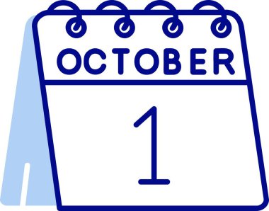 Takvim simgesinin vektör illüstrasyonu