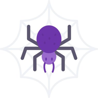 Virüs Simgesi, vektör illüstrasyonu