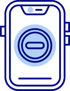 Vektör Mobil simge illüstrasyonu