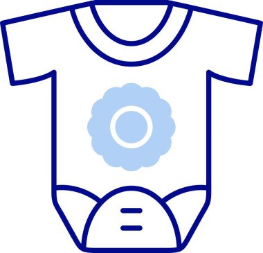 Bebeğim. Web simgesi basit tasarım