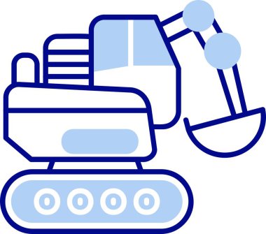 Elektrik süpürgesi süpürgesi simgesi düz stil