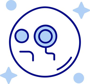 Emoji simgesi tasarım, vektör çizim