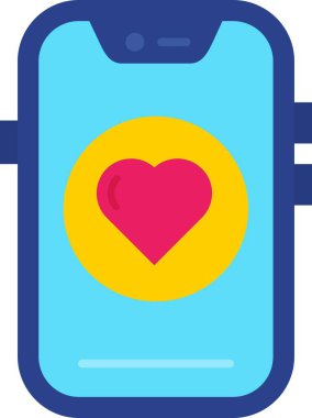 Akıllı telefon simgesi. beyaz üzerinde izole edilmiş akıllı telefon vektör simgesi rengi