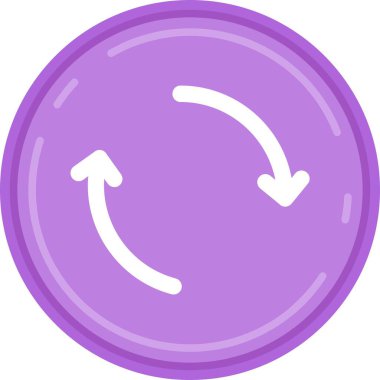 ok simgesinin vektör illüstrasyonu