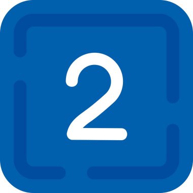 2 numaralı işaret simgesi