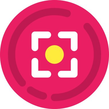 hedef simge, vektör illüstrasyon tasarımı