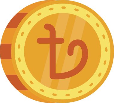 ruzra sikke simgesi, çizgi film tarzı