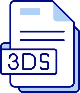 3d dosya simgesi izometrik biçiminde yazdırılıyor.