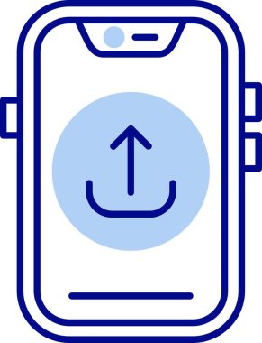 telefon simgesi, vektör illüstrasyonu