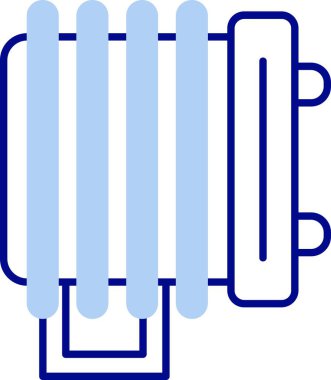 Klima ikonu vektör illüstrasyonu